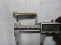 Болт M12*55 фланца сочленения полурам...